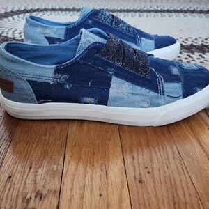 Blowfish Marley Patchwork Denim Sneakers